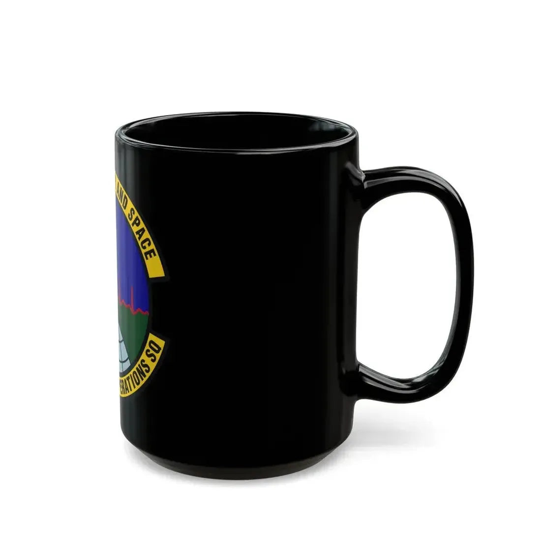 460th Medical Operations Squadron (U.S. Air Force) Black Coffee Mug - Go Mug Yourself
