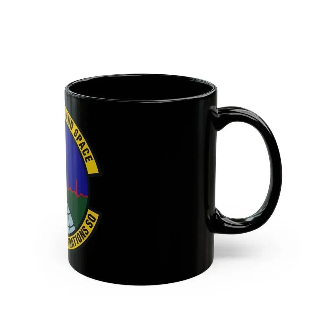 460th Medical Operations Squadron (U.S. Air Force) Black Coffee Mug - Go Mug Yourself