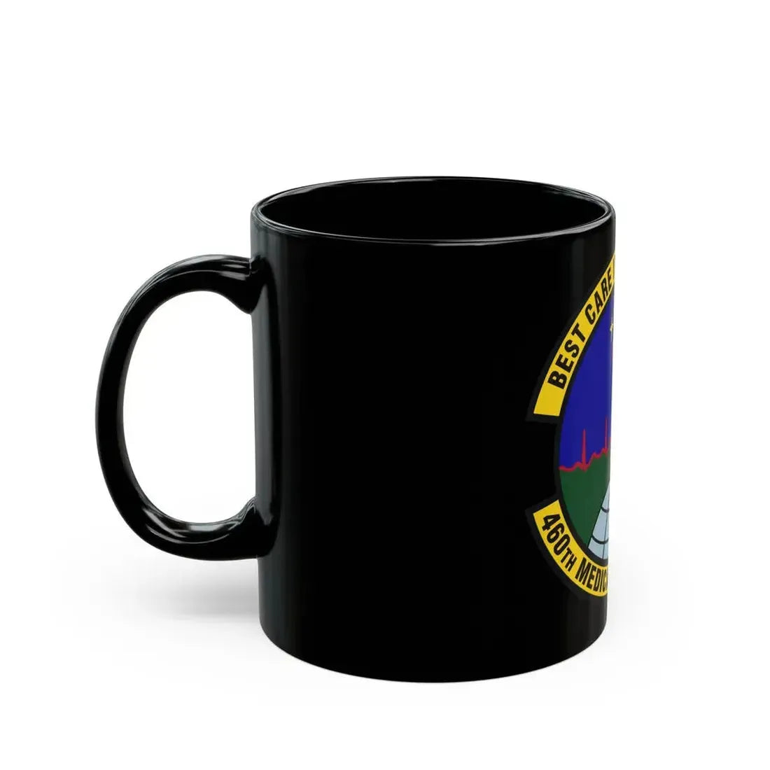460th Medical Operations Squadron (U.S. Air Force) Black Coffee Mug - Go Mug Yourself