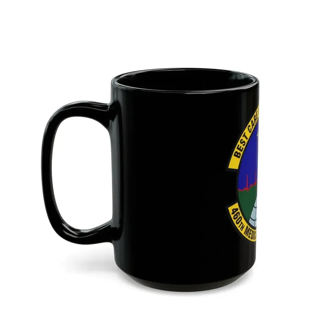 460th Medical Operations Squadron (U.S. Air Force) Black Coffee Mug - Go Mug Yourself