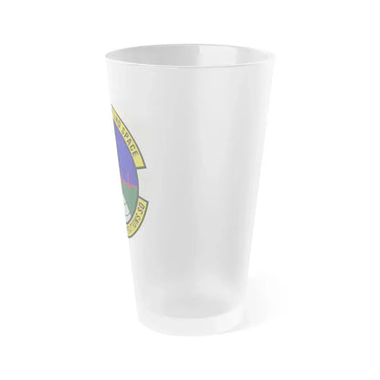 460th Medical Operations Squadron (U.S. Air Force) Frosted Pint Glass 16oz - Go Mug Yourself