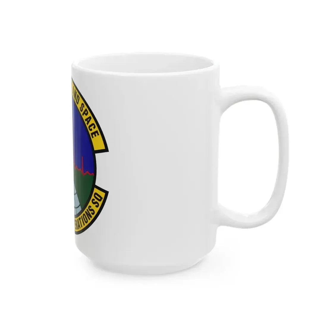460th Medical Operations Squadron (U.S. Air Force) White Coffee Mug - Go Mug Yourself