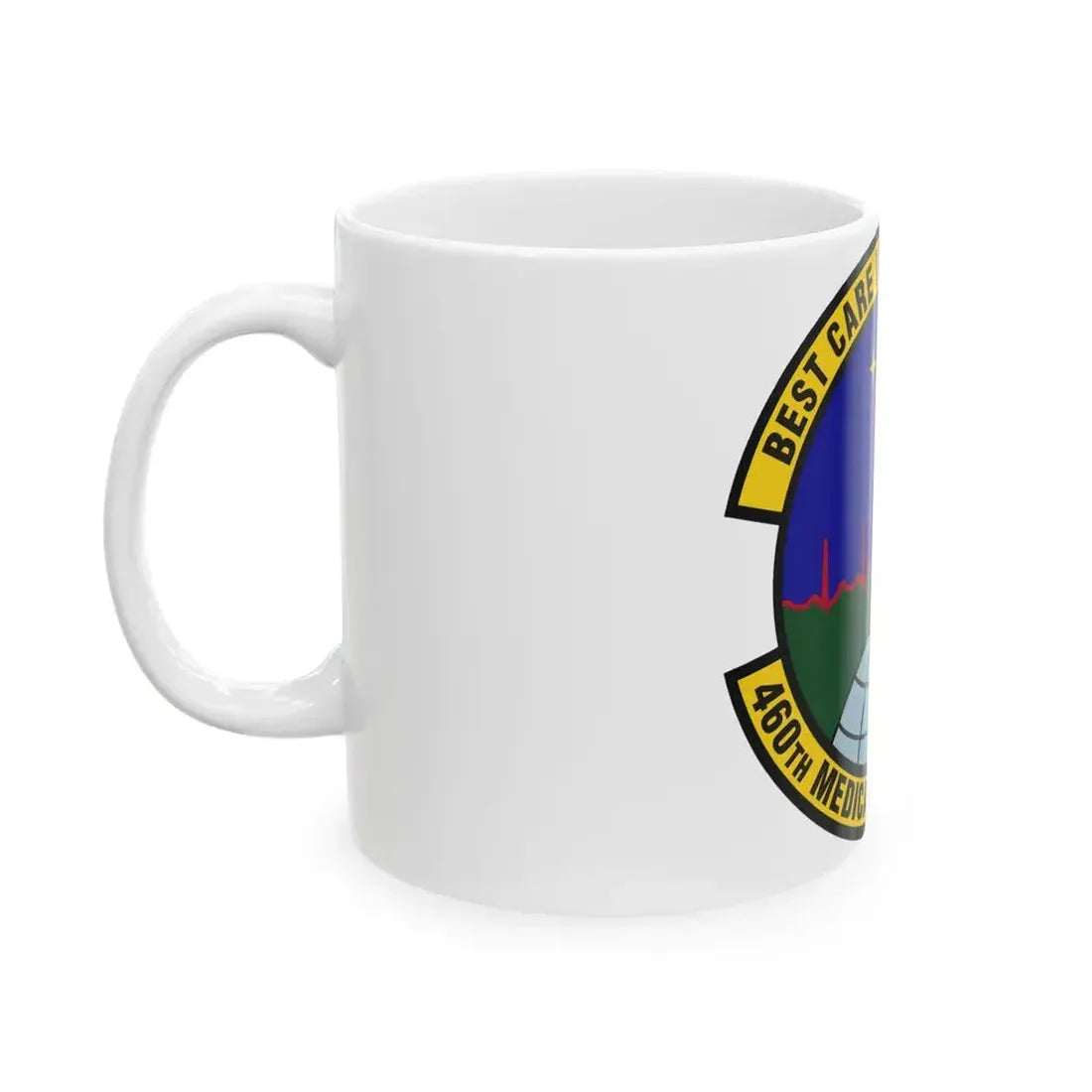 460th Medical Operations Squadron (U.S. Air Force) White Coffee Mug - Go Mug Yourself