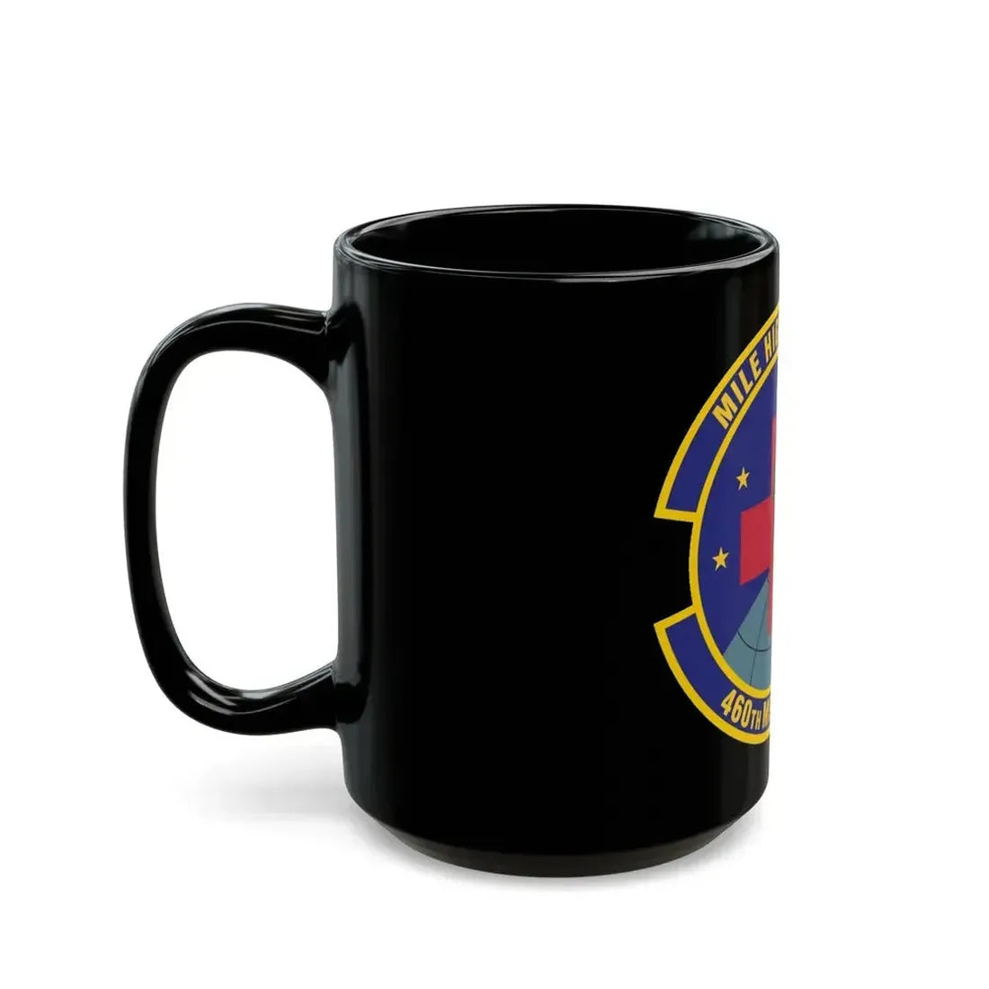 460th Medical Squadron (U.S. Air Force) Black Coffee Mug - Go Mug Yourself
