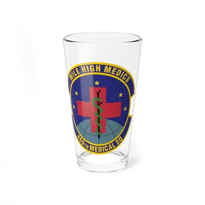 460th Medical Squadron (U.S. Air Force) Pint Glass 16oz 16oz - Go Mug Yourself