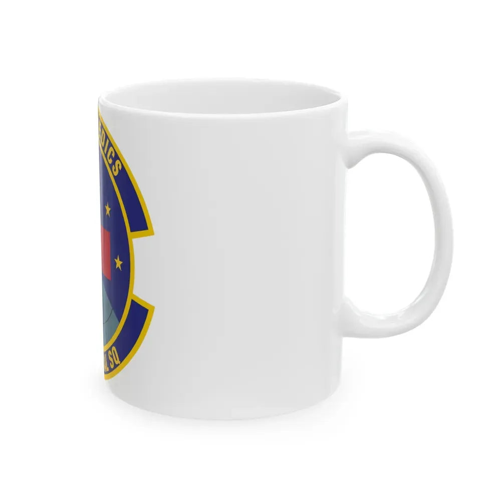 460th Medical Squadron (U.S. Air Force) White Coffee Mug - Go Mug Yourself