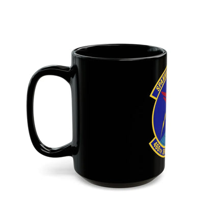 460th Space Communications Squadron (U.S. Air Force) Black Coffee Mug-Go Mug Yourself