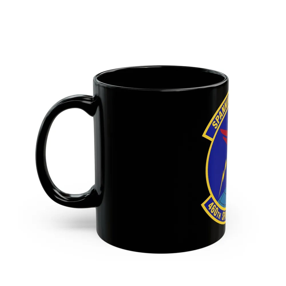 460th Space Communications Squadron (U.S. Air Force) Black Coffee Mug-Go Mug Yourself