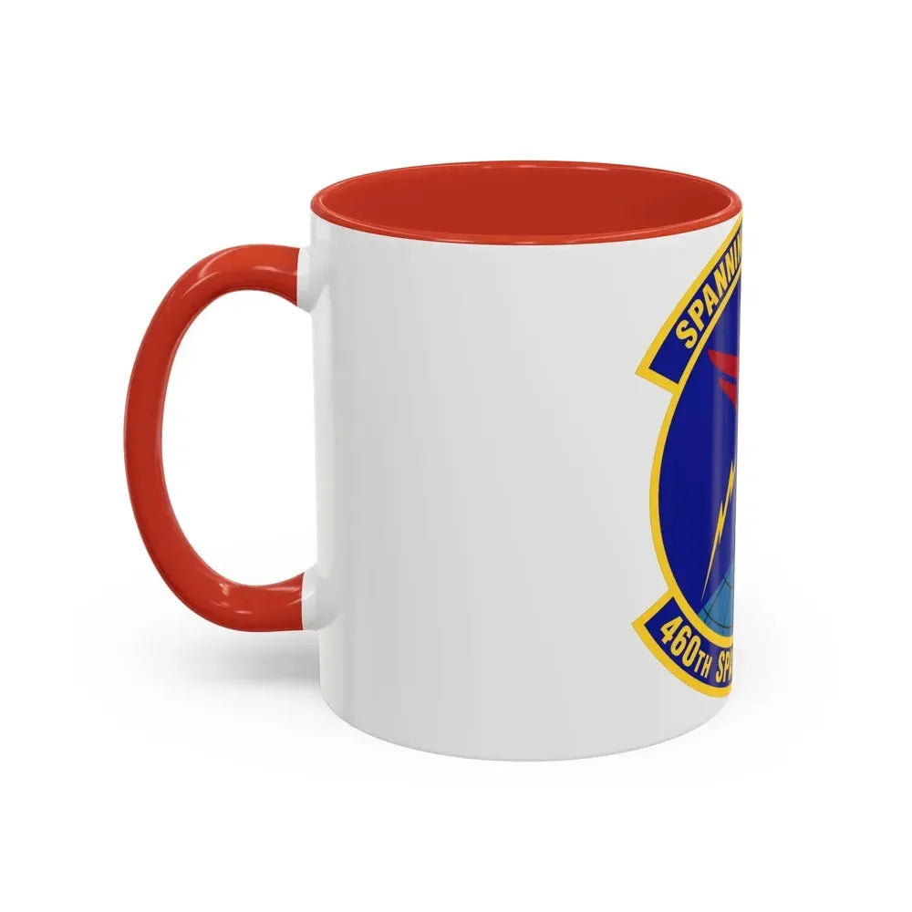 460th Space Communications Squadron (U.S. Air Force) Accent Coffee Mug - Go Mug Yourself