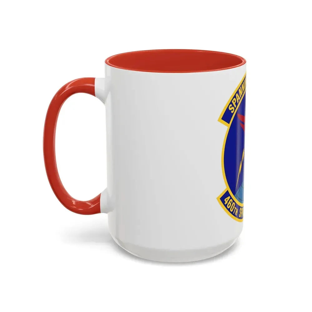 460th Space Communications Squadron (U.S. Air Force) Accent Coffee Mug - Go Mug Yourself