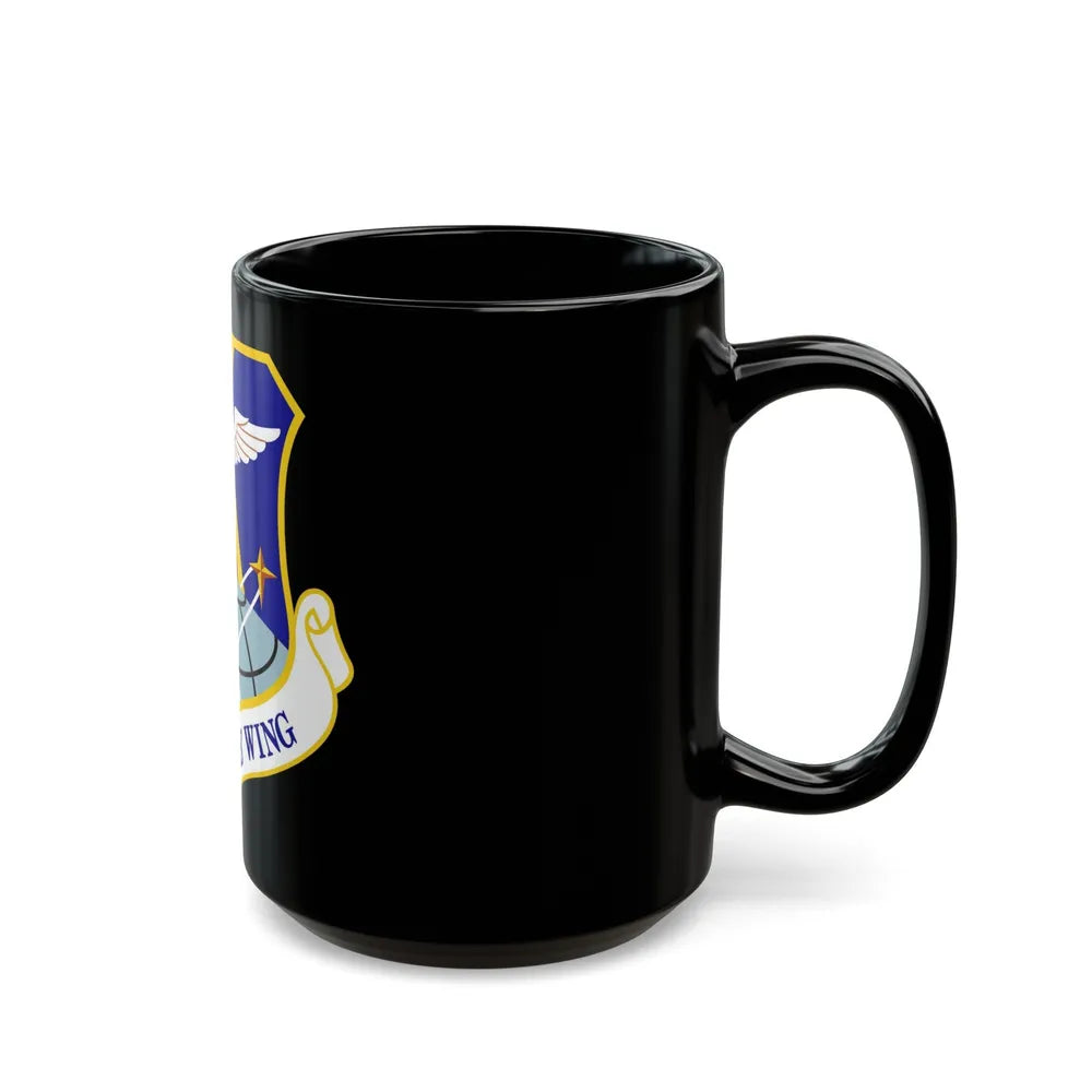 460th Space Wing (U.S. Air Force) Black Coffee Mug-Go Mug Yourself