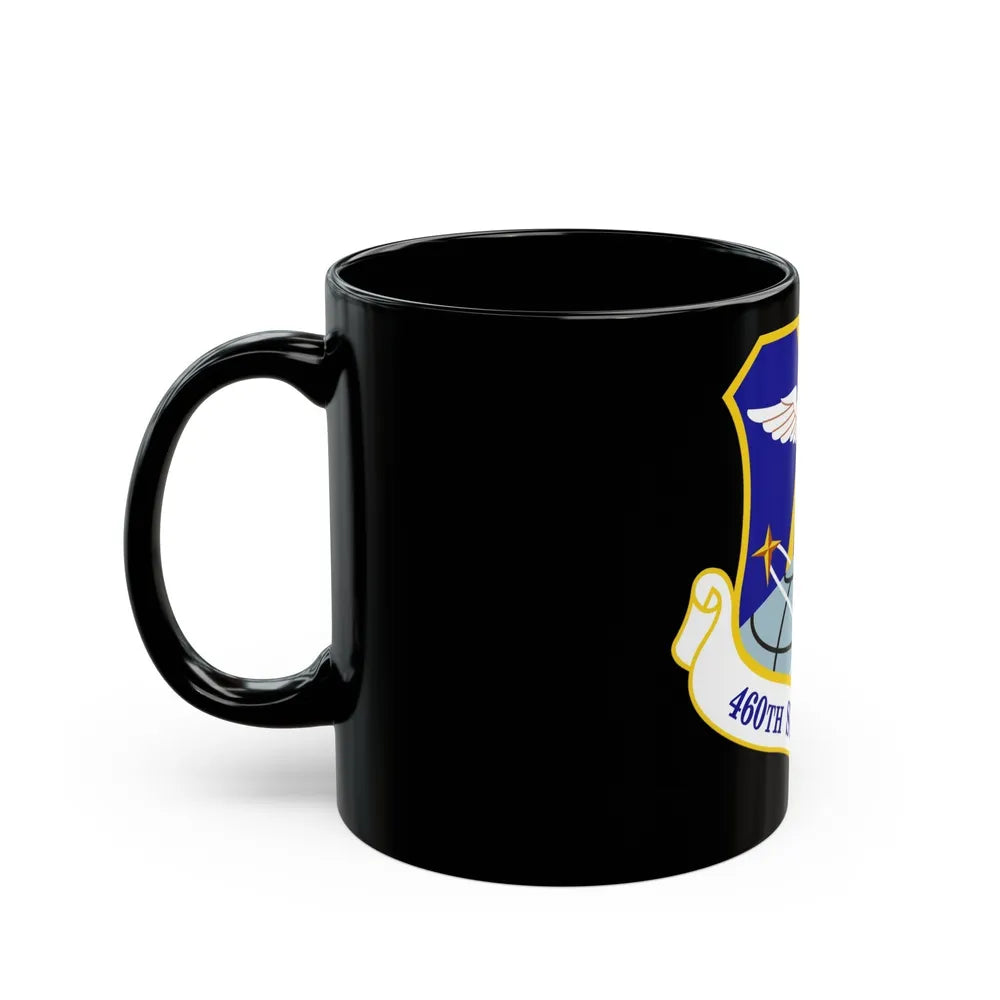 460th Space Wing (U.S. Air Force) Black Coffee Mug-Go Mug Yourself