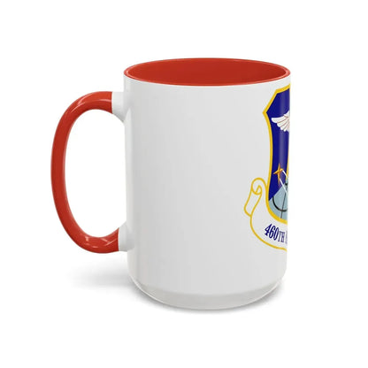 460th Space Wing (U.S. Air Force) Accent Coffee Mug - Go Mug Yourself