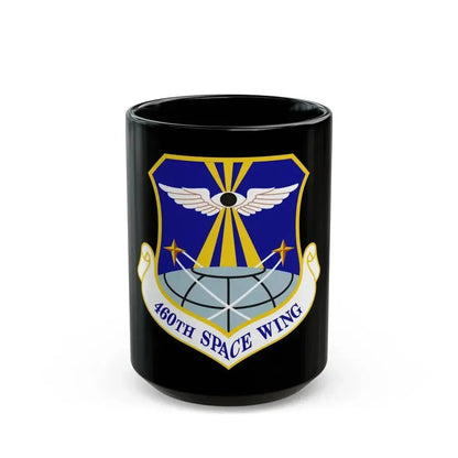 460th Space Wing (U.S. Air Force) Black Coffee Mug 15oz - Go Mug Yourself