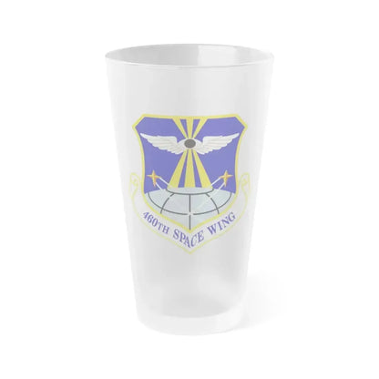 460th Space Wing (U.S. Air Force) Frosted Pint Glass 16oz 16oz Frosted - Go Mug Yourself