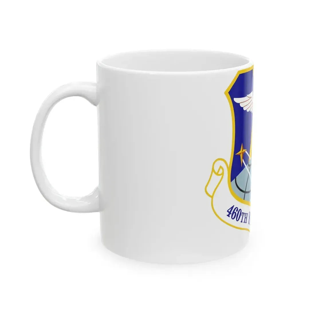 460th Space Wing (U.S. Air Force) White Coffee Mug - Go Mug Yourself