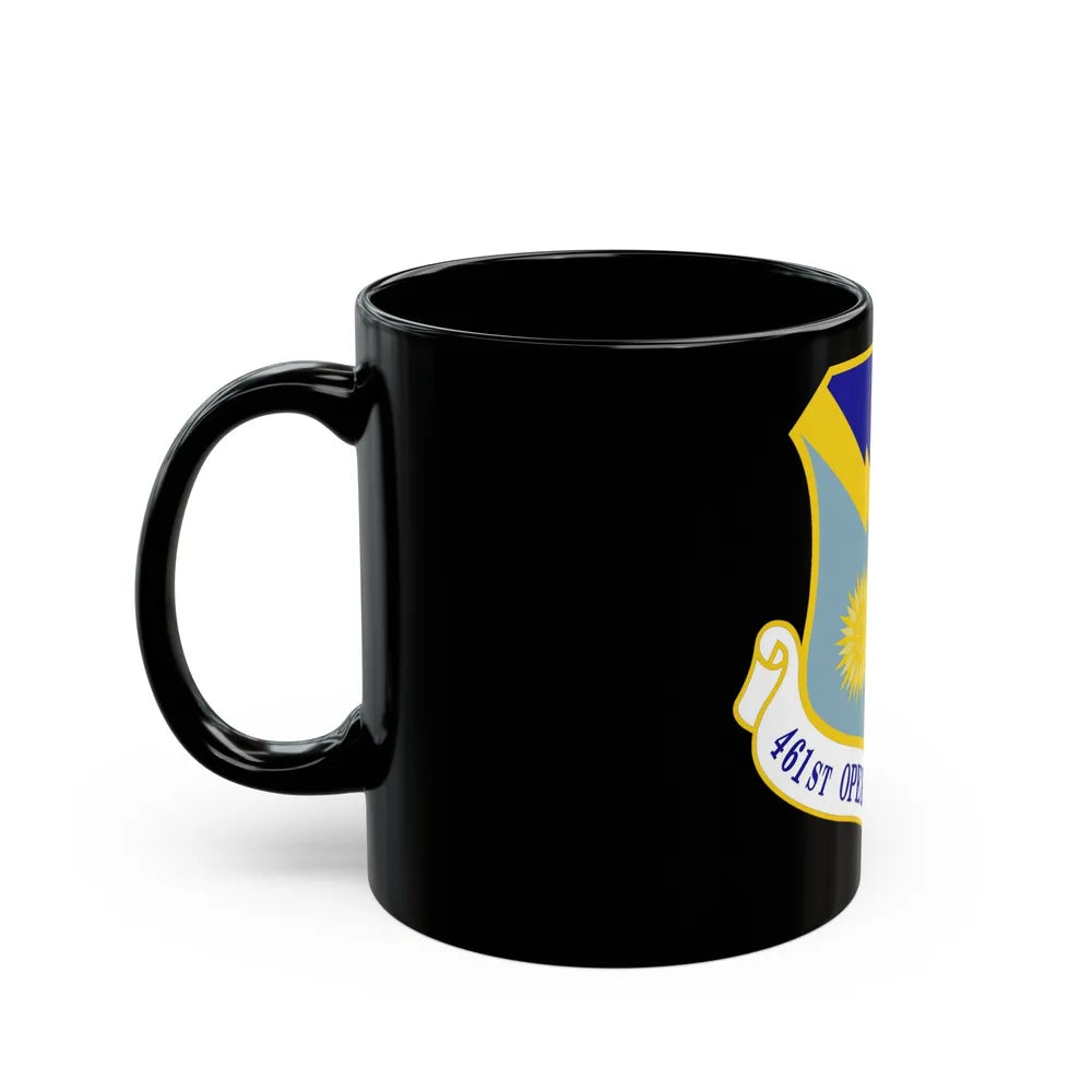 461 Operations Group ACC (U.S. Air Force) Black Coffee Mug-Go Mug Yourself