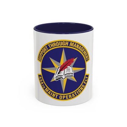 434th Maintenance Operations Flight (U.S. Air Force) Accent Coffee Mug