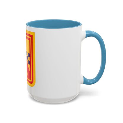 441st Antiaircraft Artillery Missile Battalion v2 (U.S. Army) Accent Coffee Mug