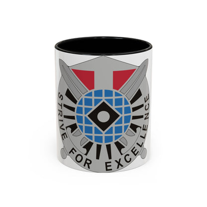 527 Military Intelligence Battalion (U.S. Army) Accent Coffee Mug