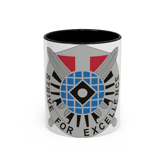 527 Military Intelligence Battalion (U.S. Army) Accent Coffee Mug