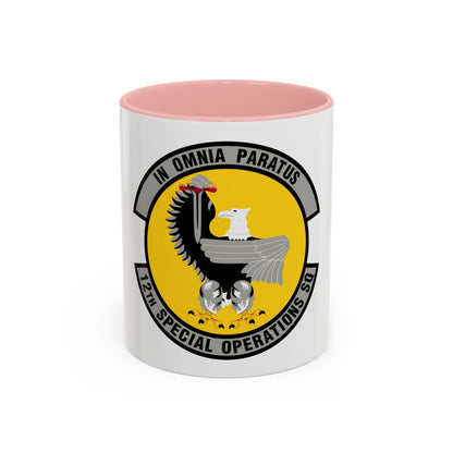 12 Special Operations Squadron AFSOC (U.S. Air Force) Accent Coffee Mug