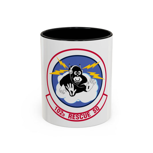 102d Rescue Squadron (U.S. Air Force) Accent Coffee Mug