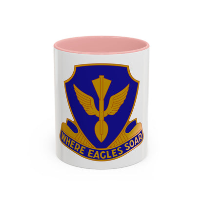 132 Aviation Regiment (U.S. Army) Accent Coffee Mug