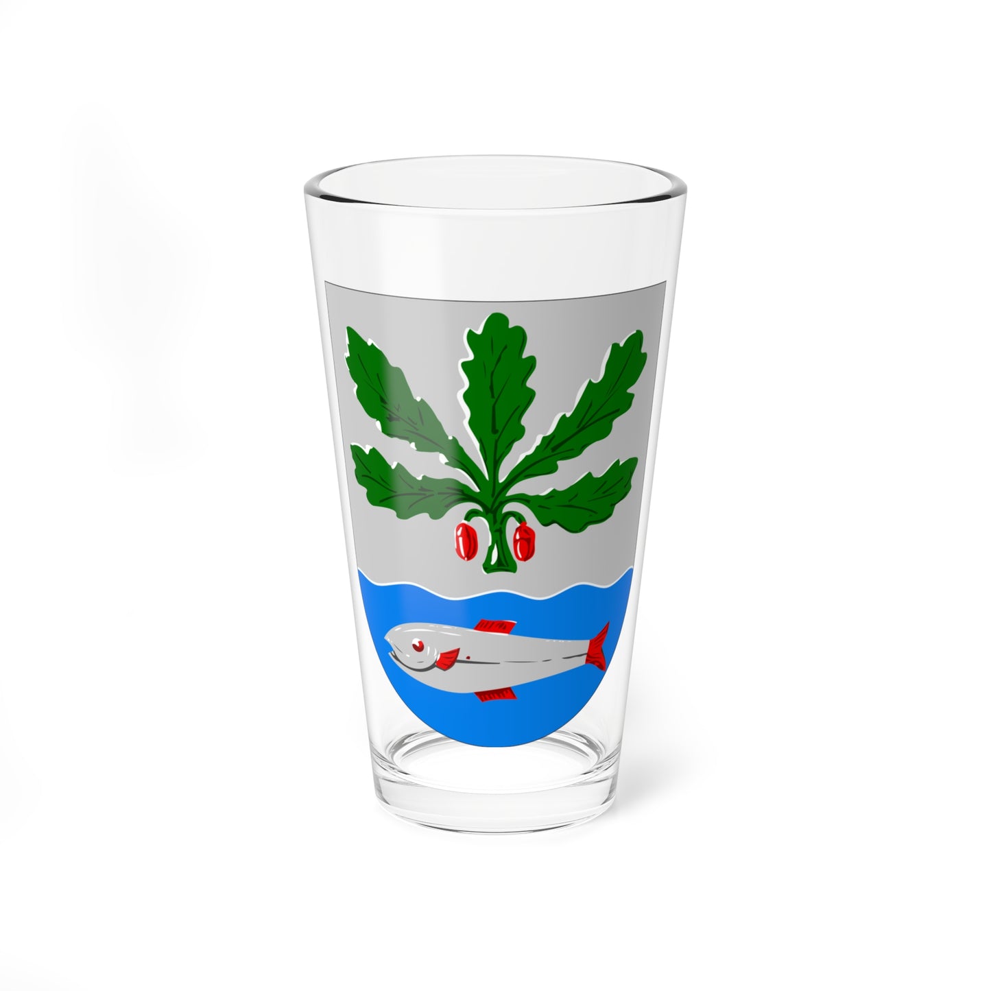 Tammisaaren mlk.vaakuna (Finland) (Coat of Arms) Pint Glass 16oz