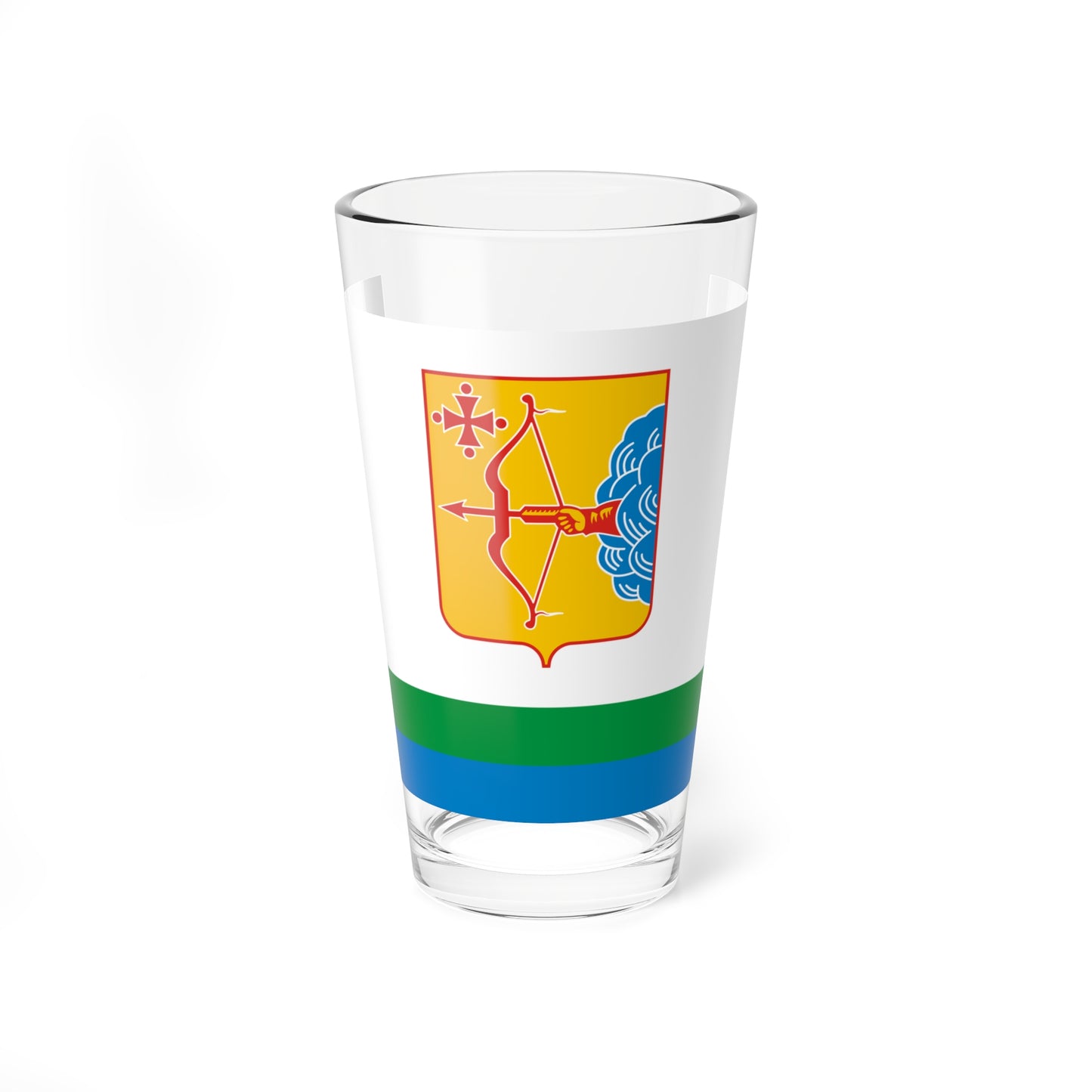 Flag of Kirov Oblast (Russia) Pint Glass 16oz