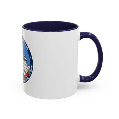 USCG Patrol Boat PBPL Bow to Stern Program (U.S. Coast Guard) Accent Coffee Mug