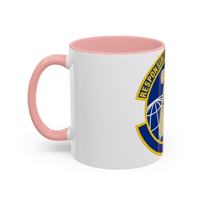 764 Enterprise Sourcing Squadron AFMC (U.S. Air Force) Accent Coffee Mug