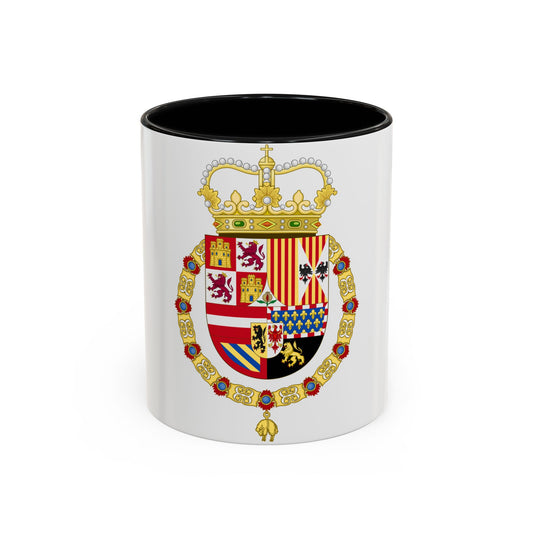 Coat of Arms of Charles II of Spain (1668-1700) - Accent Coffee Mug