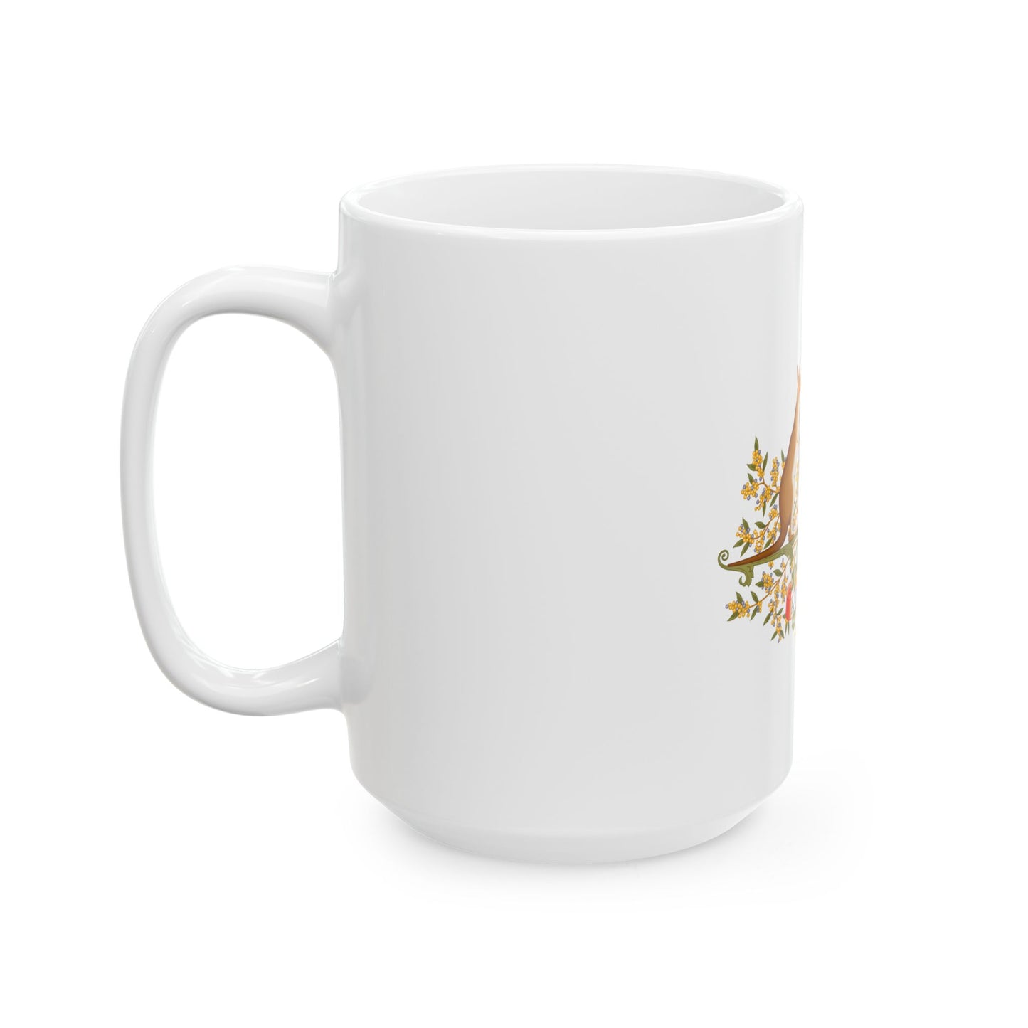 Coat of Arms of Australia - White Coffee Mug