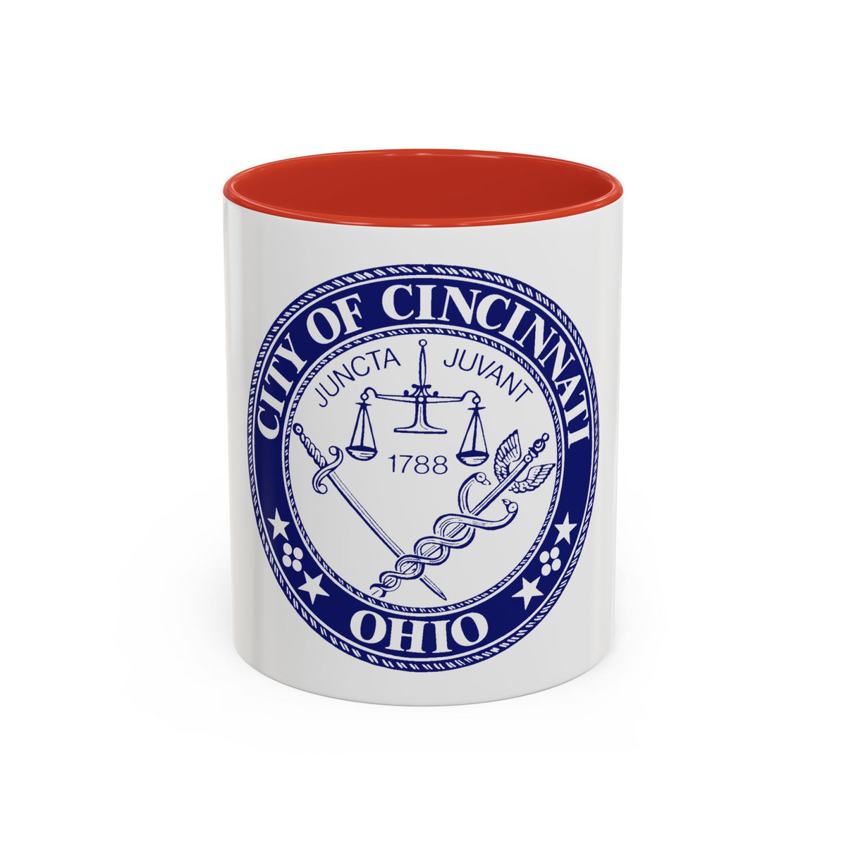 Seal of the City of Cincinnati (Ohio) - Accent Coffee Mug