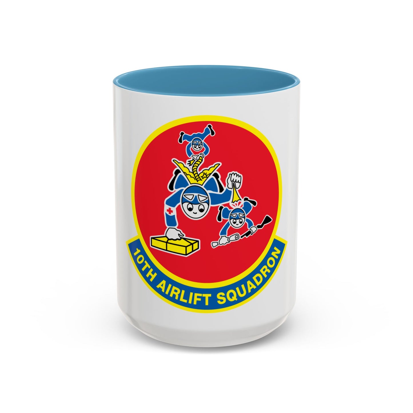 10th Airlift Squadron (U.S. Air Force) Accent Coffee Mug