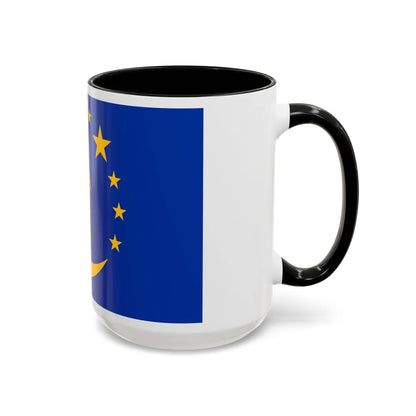 Flag of Koror Palau - Accent Coffee Mug-Go Mug Yourself