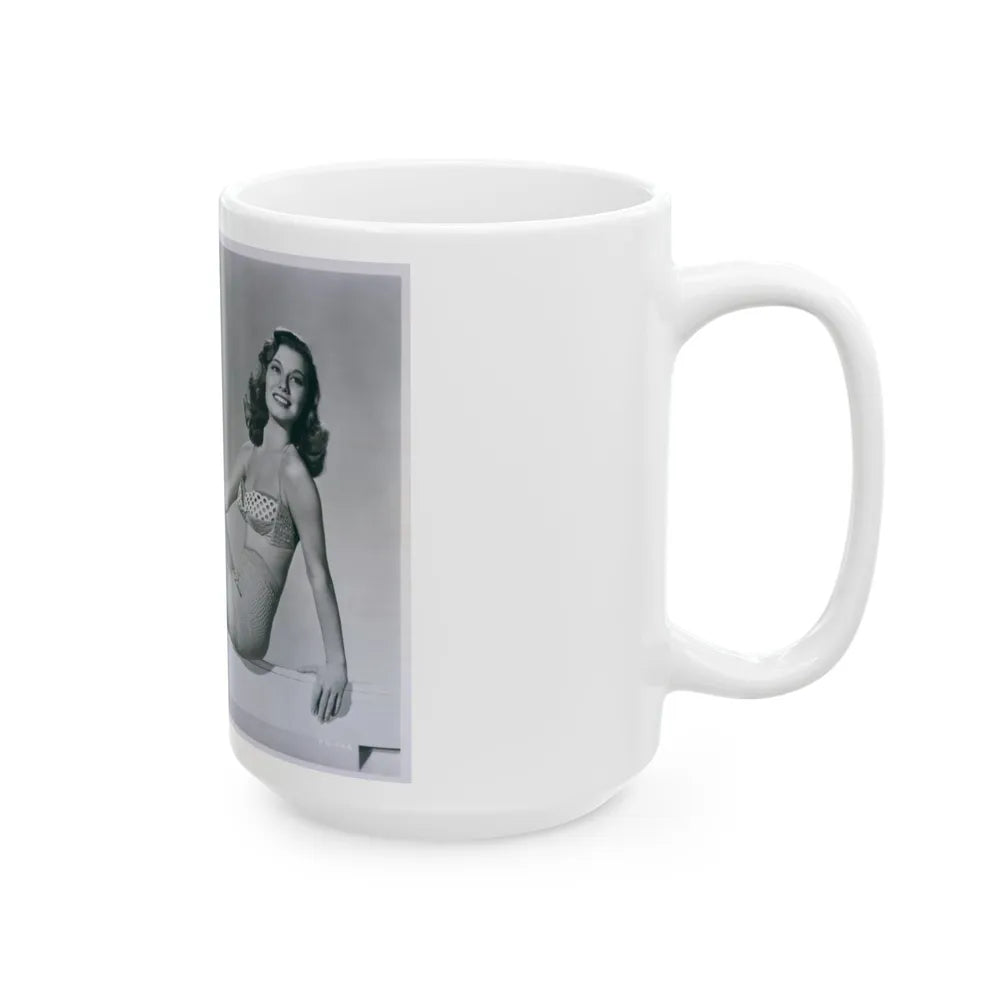 Peggy Dow #76 (Vintage Female Icon) White Coffee Mug-Go Mug Yourself