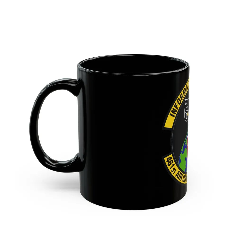 461st Air Control Networks Squadron (U.S. Air Force) Black Coffee Mug-Go Mug Yourself