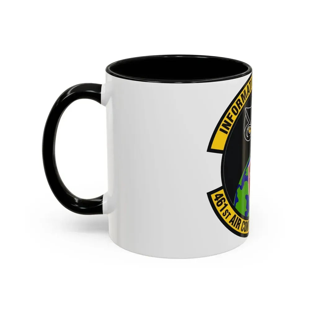 461st Air Control Networks Squadron (U.S. Air Force) Accent Coffee Mug - Go Mug Yourself
