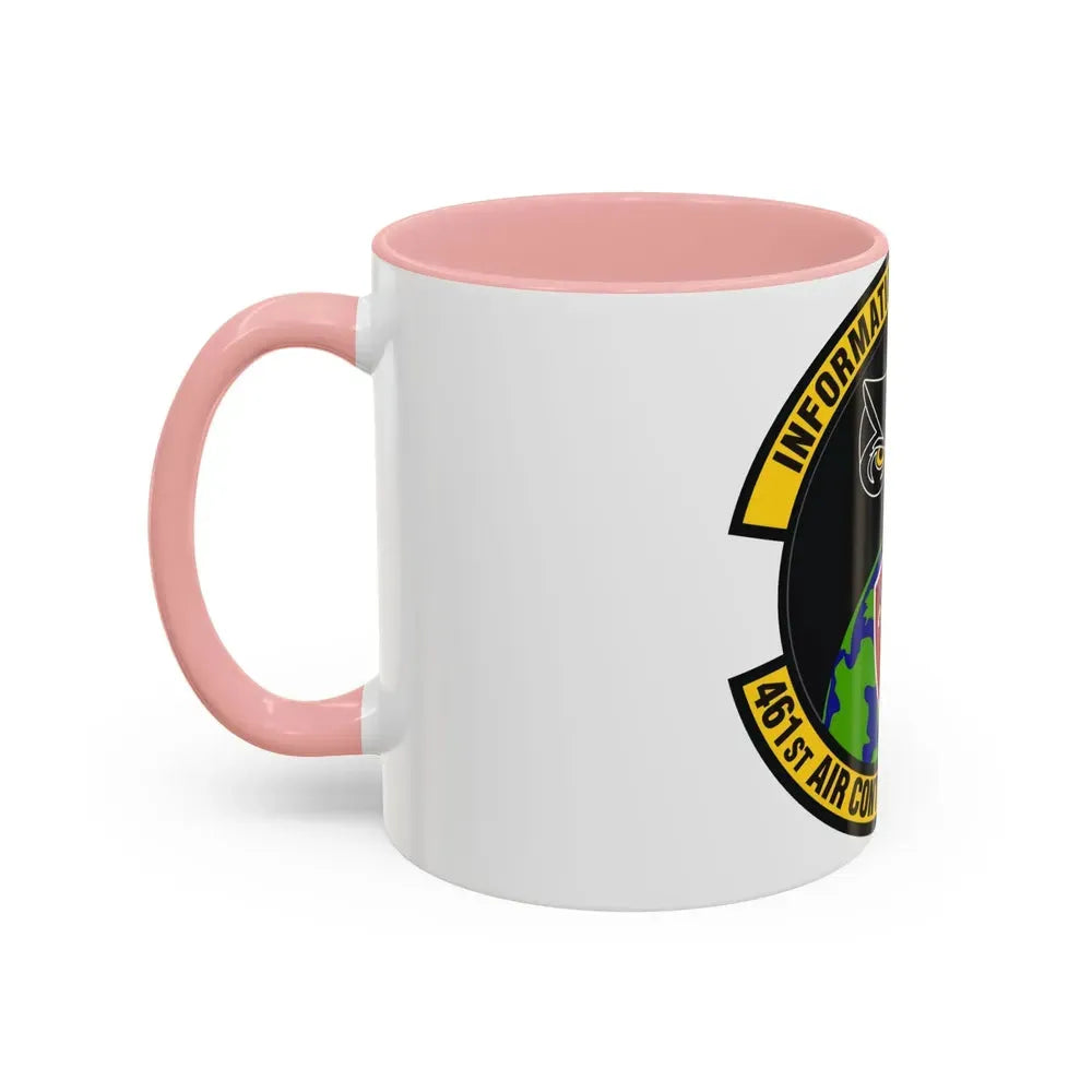 461st Air Control Networks Squadron (U.S. Air Force) Accent Coffee Mug - Go Mug Yourself