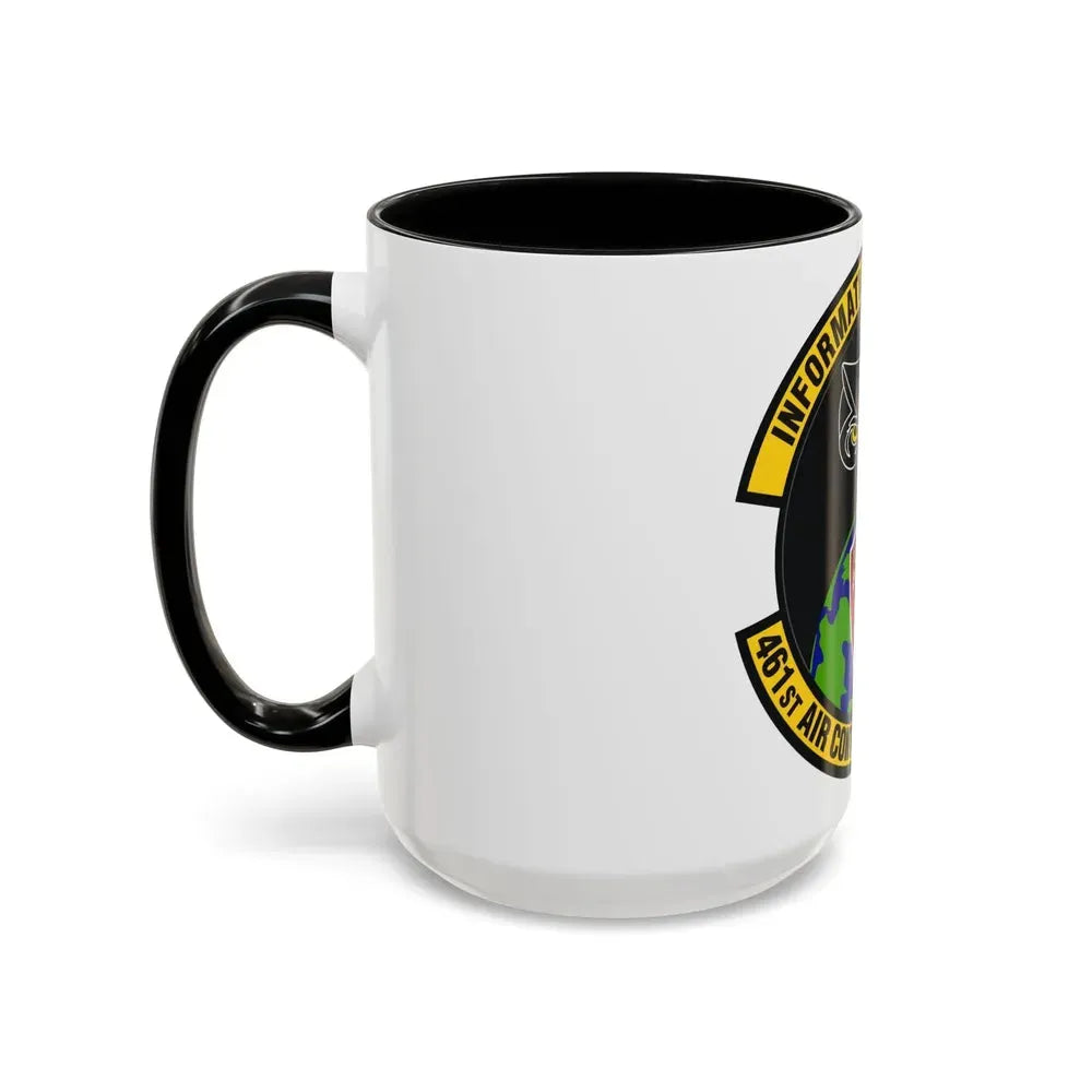 461st Air Control Networks Squadron (U.S. Air Force) Accent Coffee Mug - Go Mug Yourself