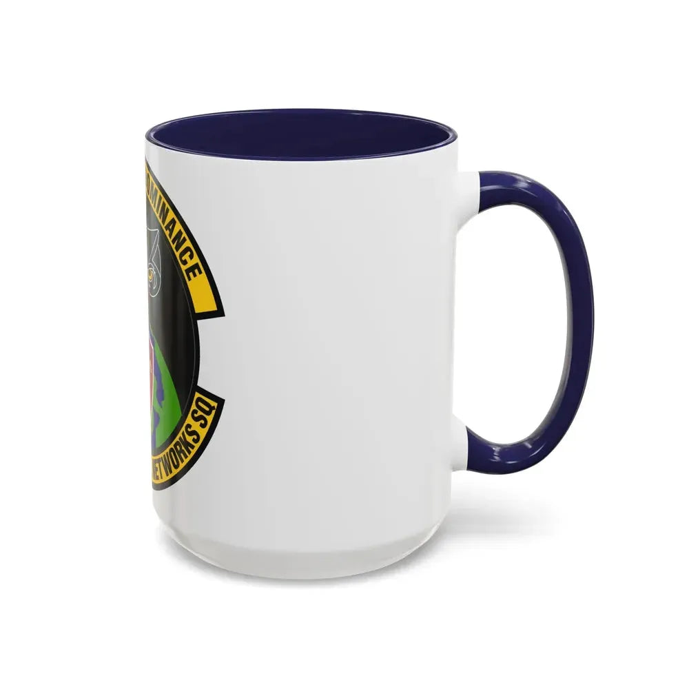 461st Air Control Networks Squadron (U.S. Air Force) Accent Coffee Mug - Go Mug Yourself
