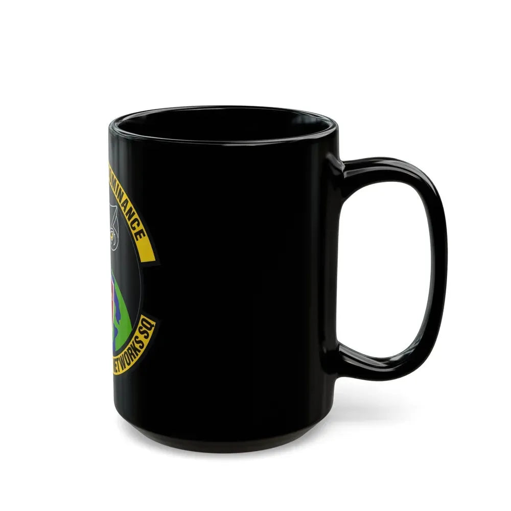 461st Air Control Networks Squadron (U.S. Air Force) Black Coffee Mug - Go Mug Yourself