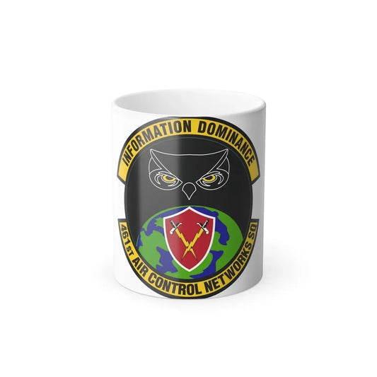 461st Air Control Networks Squadron (U.S. Air Force) Color Changing Coffee Mug 11oz - Go Mug Yourself
