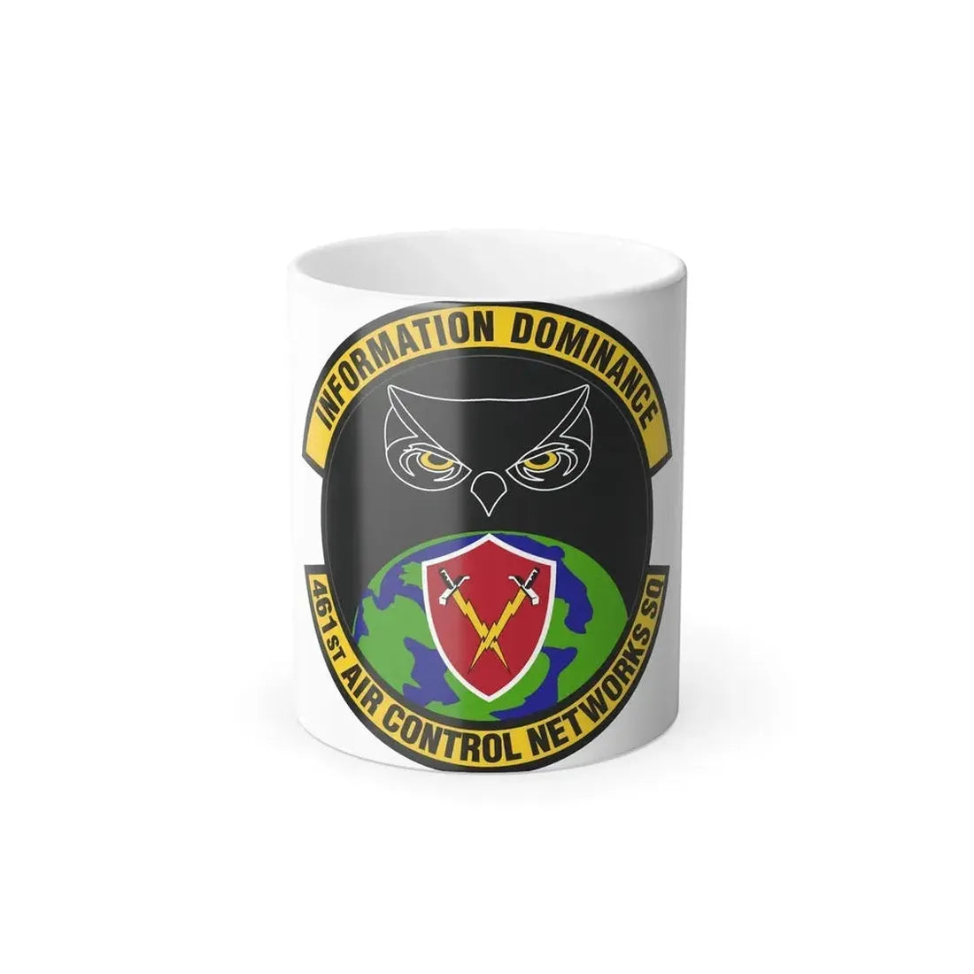461st Air Control Networks Squadron (U.S. Air Force) Color Changing Coffee Mug 11oz - Go Mug Yourself