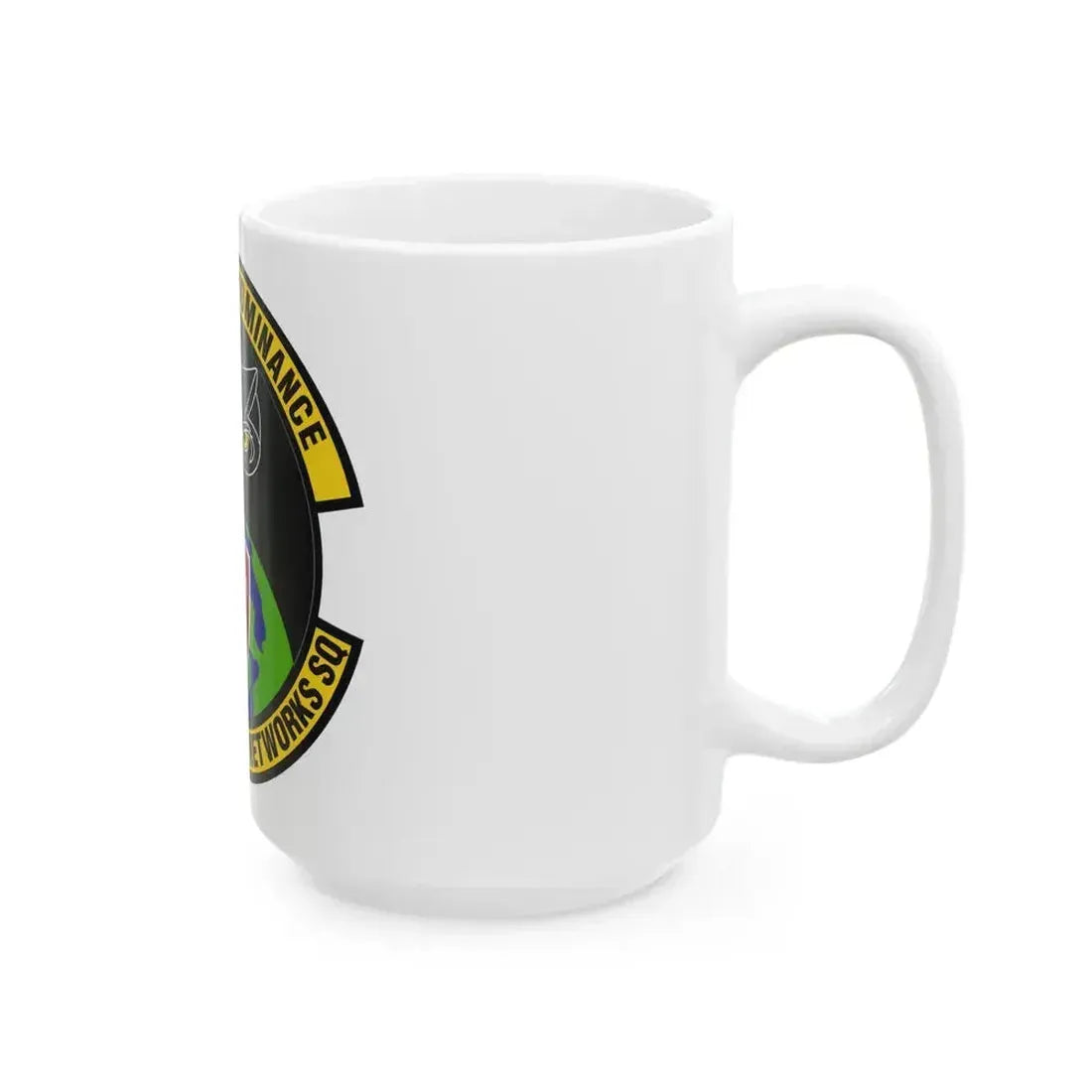461st Air Control Networks Squadron (U.S. Air Force) White Coffee Mug - Go Mug Yourself