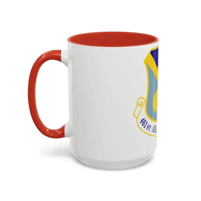 461st Air Control Wing (U.S. Air Force) Accent Coffee Mug - Go Mug Yourself