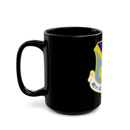 461st Air Control Wing (U.S. Air Force) Black Coffee Mug - Go Mug Yourself