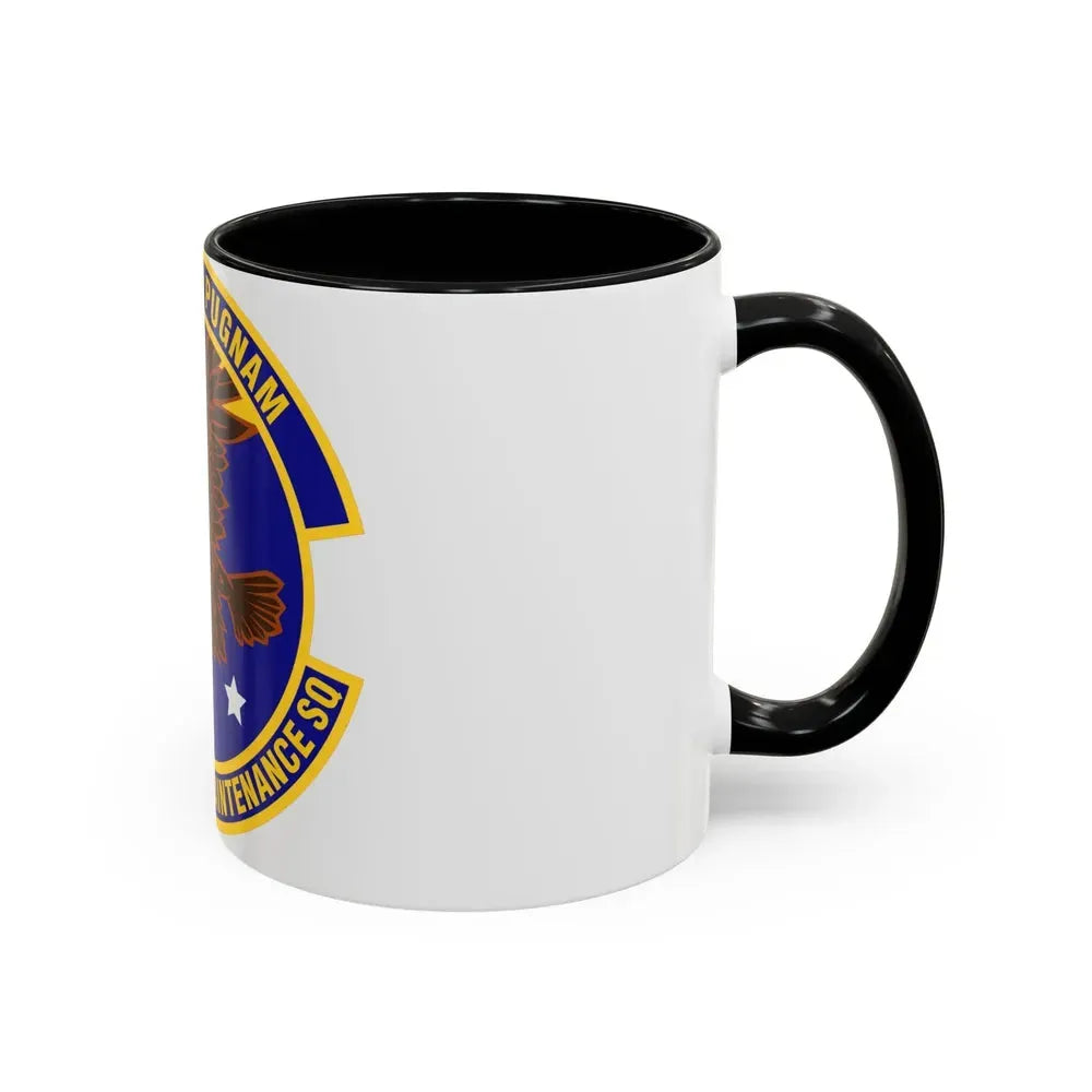 461st Aircraft Maintenance Squadron (U.S. Air Force) Accent Coffee Mug - Go Mug Yourself